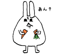 Ponyo Rabbit sticker #6449929