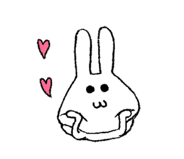 Ponyo Rabbit sticker #6449935