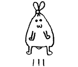 Ponyo Rabbit sticker #6449941