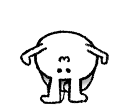 Ponyo Rabbit sticker #6449942