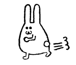 Ponyo Rabbit sticker #6449944