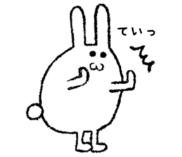 Ponyo Rabbit sticker #6449945