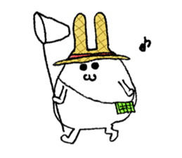 Ponyo Rabbit sticker #6449950