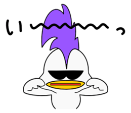 Mohican Bird 2 sticker #6450140