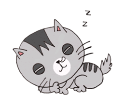 Zero - the silver cat sticker #6450762