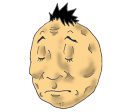Kochan of the potato face sticker #6450821