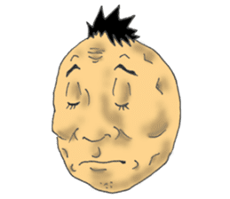 Kochan of the potato face sticker #6450821