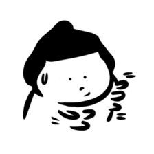 Sticker of funny sumo sticker #6451128