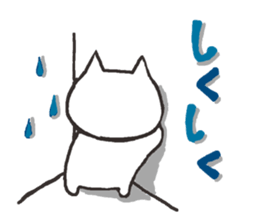 Cute cats in love 2 sticker #6451170
