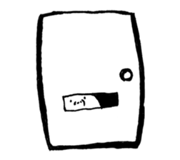 The round character sticker #6451319