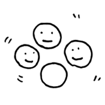 The round character sticker #6451327