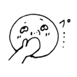 The round character sticker #6451332