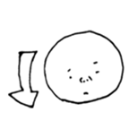 The round character sticker #6451335