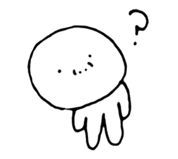 The round character sticker #6451337