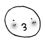 The round character sticker #6451344