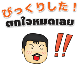 Dr.THAIFESTIVAL Thai&Japan Comunication sticker #6451385