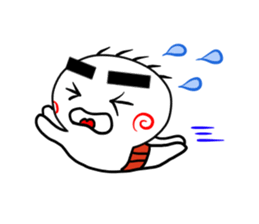 Belly band baby sticker #6451694