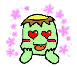 Still work hard Kappa-kun sticker #6451714