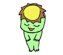 Still work hard Kappa-kun sticker #6451715