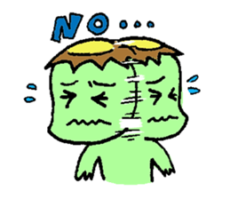 Still work hard Kappa-kun sticker #6451727