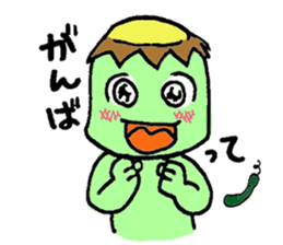 Still work hard Kappa-kun sticker #6451738