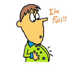 Too cute and pleasant friends sticker #6451799