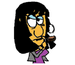 Too cute and pleasant friends sticker #6451804