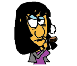 Too cute and pleasant friends sticker #6451804