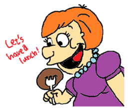 Too cute and pleasant friends sticker #6451812