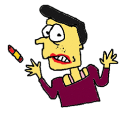 Too cute and pleasant friends sticker #6451818