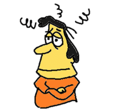 Too cute and pleasant friends sticker #6451819