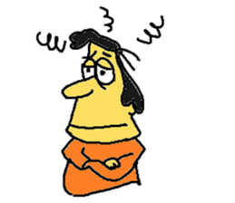 Too cute and pleasant friends sticker #6451819