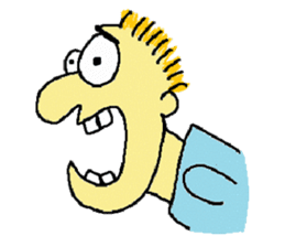 Too cute and pleasant friends sticker #6451830