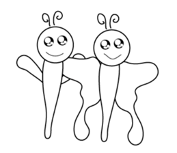 Dragonfly&Butterfly sticker #6452005