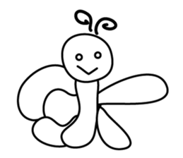 Dragonfly&Butterfly sticker #6452022