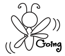 Dragonfly&Butterfly sticker #6452027