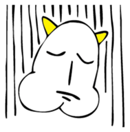 Japanese monster "ONI" sticker #6452066