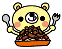 The HONOBONO Bear in the summer2 sticker #6452102