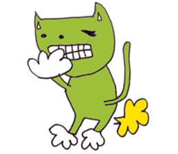 Cat of goo and Mu sticker #6452275