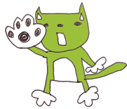 Cat of goo and Mu sticker #6452279