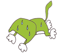 Cat of goo and Mu sticker #6452287