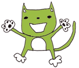 Cat of goo and Mu sticker #6452289