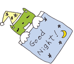 Cat of goo and Mu sticker #6452292