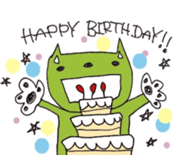 Cat of goo and Mu sticker #6452296