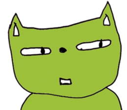 Cat of goo and Mu sticker #6452299