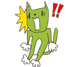 Cat of goo and Mu sticker #6452300