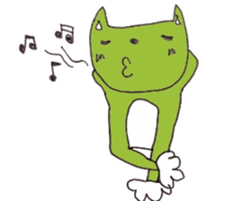 Cat of goo and Mu sticker #6452301