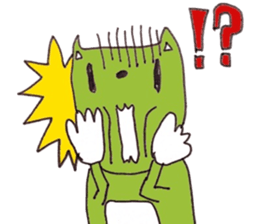 Cat of goo and Mu sticker #6452303