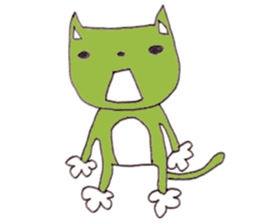 Cat of goo and Mu sticker #6452305