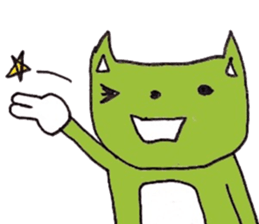 Cat of goo and Mu sticker #6452310